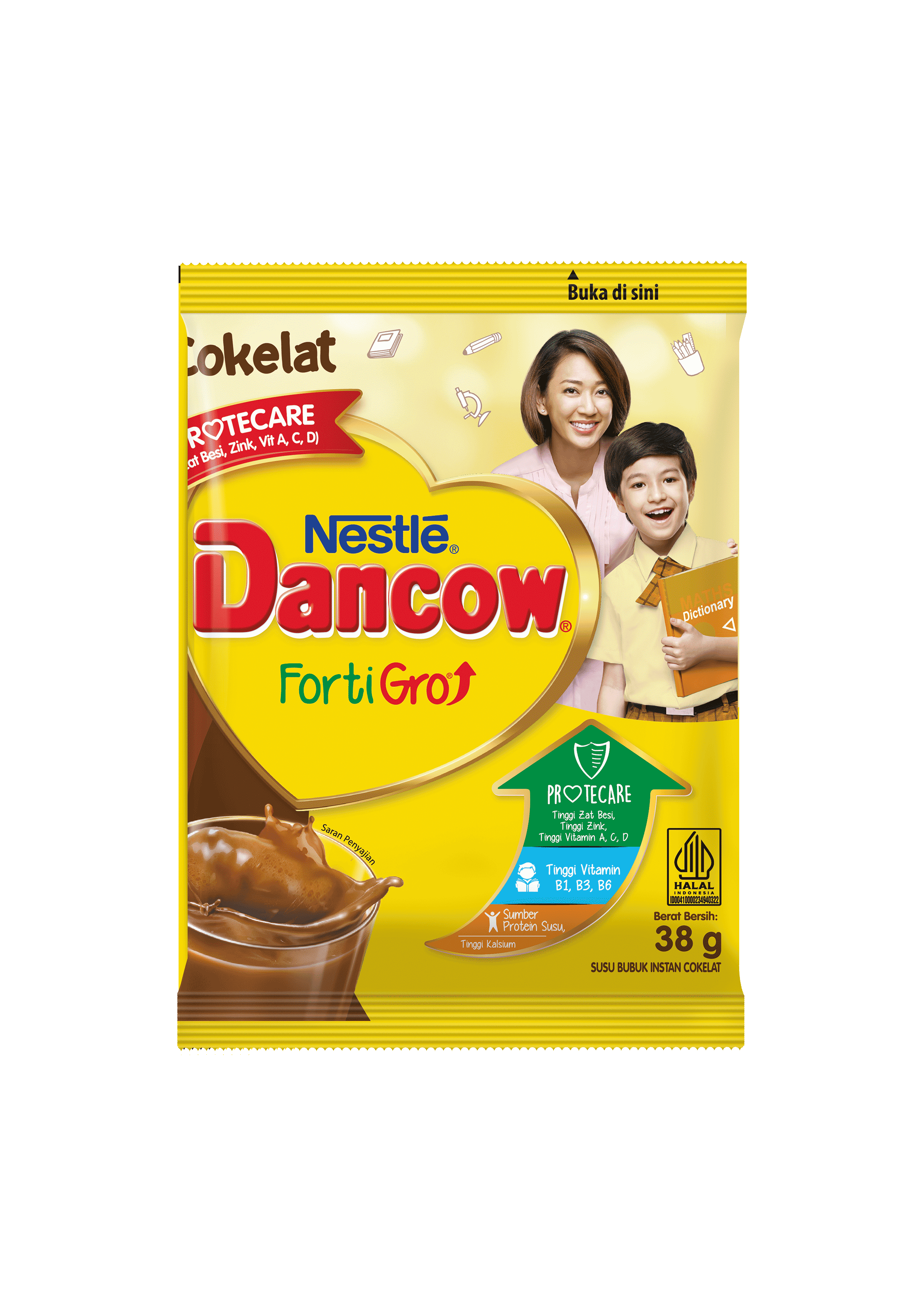 DANCOW SACHET COKELAT