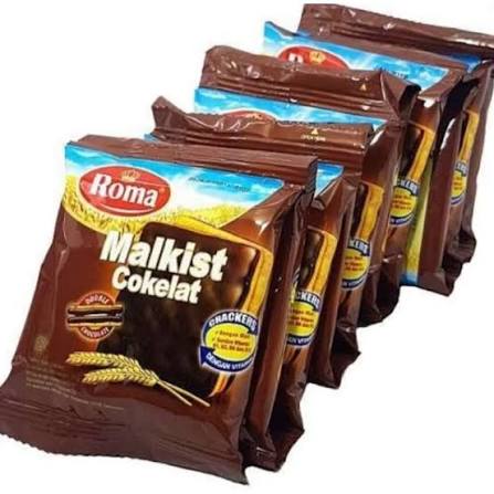 ROMA MALKIST COKLAT (RENCENGAN)