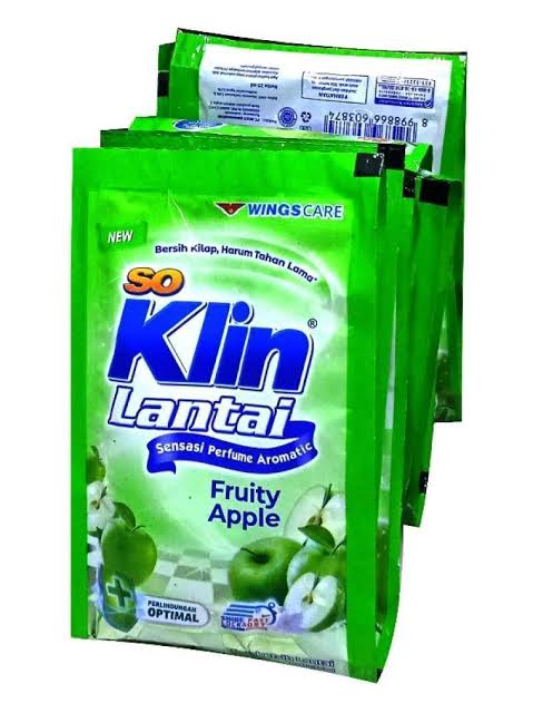 SOKLIN LANTAI HIJAU MUDA APEL