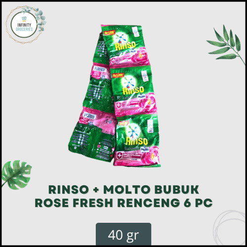 RINSO BUBUK ROSE FRESH