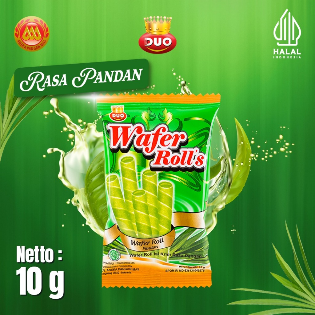 WAFER ROLL PANDAN