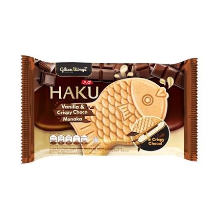 HAKU VANILLA CRISPY CHOCO MONAKA