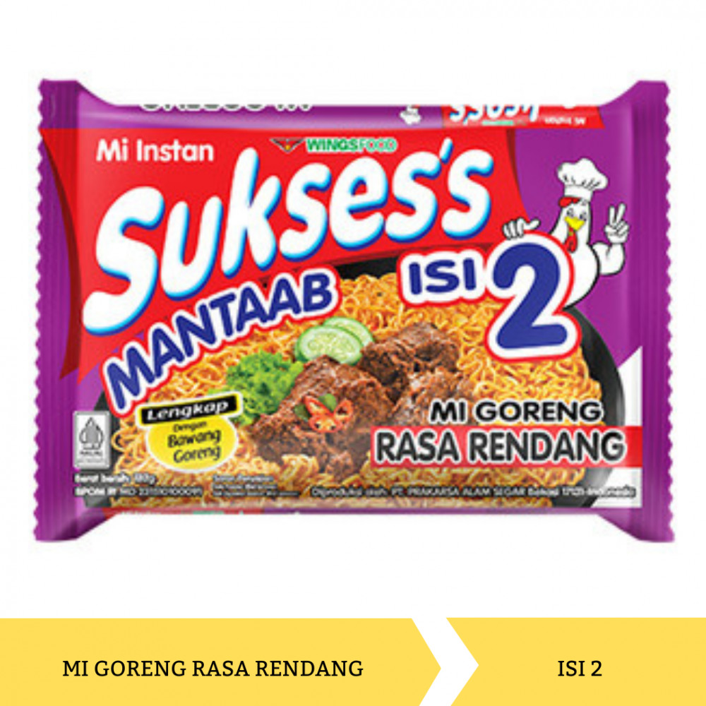 MIE SUKSES RENDANG