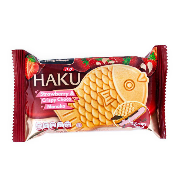 HAKU STRAWBERRY CRISPY CHOCO MONAKA
